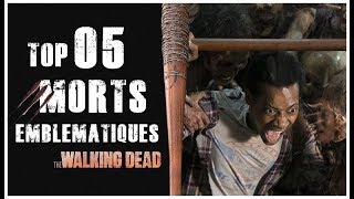 LInstant quotWalking Deadquot  TOP 5  Walking Dead et ses Morts Emblématiques  FR [upl. by Nylde]