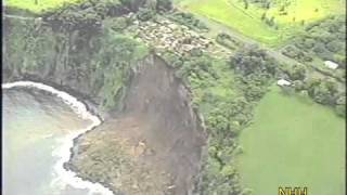 Laupahoehoe Landslide 1994 [upl. by Sherfield]