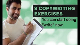 9 Copywriting Exercises you can start doing “write” now [upl. by Dowell703]