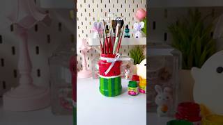 DIY Brush Holder shortviral art artshorts diycraft diyideas acrylicpainting [upl. by Alol]