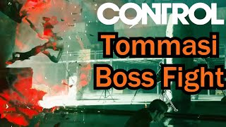 CONTROL  Tommasi 2nd Boss Fight Possible Spoiler  Xbox One Clip Mr Tommasi Sterling AWE [upl. by Eednam]