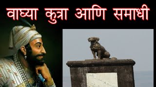 वाघ्या कुत्र्याची कहाणी । वाघ्या कुत्रा ऐतिहासिक की काल्पनिक   Waghya Kutra history in Marathi [upl. by Aitram]