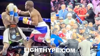 HIGHLIGHTS  FLOYD MAYWEATHER HUMILIATES JOHN GOTTI III amp BRAWL ERUPTS • MAYWEATHER VS GOTTI III [upl. by Aisilef]