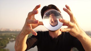 Stunning contact juggling from Moscow Crystal ball juggler Gregory Bondarevsky [upl. by Tolmach]