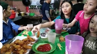 Hari yang ke 19 berbuka puasa bersama keluarga  Pekena cucur bawangcarrot [upl. by Iorgos]