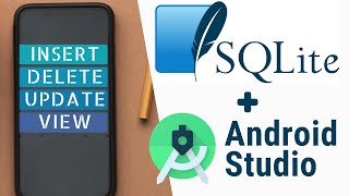 SQLite Database Tutorial Android Studio  Insert Delete Update and View Data in SQLite Database [upl. by Oguh]