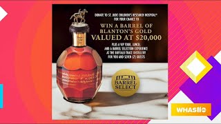 GDL Sazerac Barrel Select hosts the Blantons Gold Charity Sweepstakes to Win a Barrel of Blantons [upl. by Lizette862]