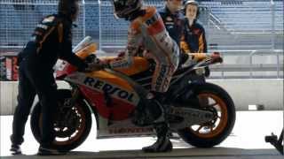 Honda MotoGP PreSeason Testing Austin 2013  Day 1 [upl. by Alcot]