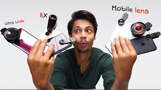 I Tested 6 Smartphone Lens Starting ₹200 Only  Wow😲 [upl. by Angle]