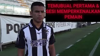 SAFAWI RASID DIPERKENALKAN SECARA RASMI amp INTERVIEW PERTAMA DI PORTIMONENSE [upl. by Seko781]