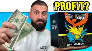 Can You Profit Opening Pokemon Elite Trainer Boxes [upl. by Anek562]