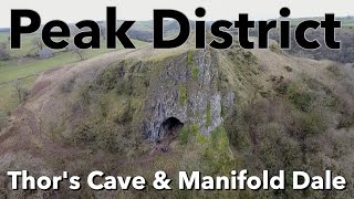 Peak District Walk  Thors Cave amp Manifold Dale [upl. by Lion]