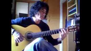 ROBERTO VALLE LEZIONI DI CHITARRA Una canzone per teArpeggio originale [upl. by Marj]