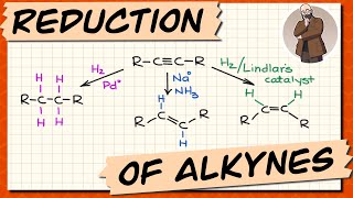 All You Need to Know about the Reduction of Alkynes  Lindlars Reduction [upl. by Helene]