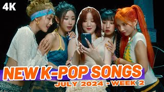 NEW KPOP SONGS  JULY 2024 WEEK 2 [upl. by Jerrome]