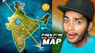 INDIA MAP IN FREE FIRE INDIA… 🇮🇳 [upl. by Ynwat459]