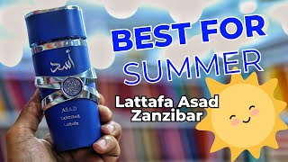 Lattafa Asad Zanzibar  Best Perfume For Summer  lattafa asad zanzibar asad zanzibar lattafa [upl. by Shaia45]