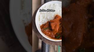 One bowl of Butter Chicken with rice  Butter Chicken shorts [upl. by Etnoid7]