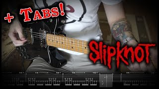 Slipknot  Nero Forte Guitar Cover wTabs [upl. by Ola]