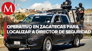 Reportan desaparición del director de Seguridad Pública de Valparaíso Zacatecas [upl. by Eilyw]