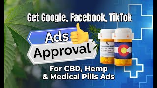 Get Pills or CBD Ads Approval with Cloaking Mushrooms Kratom amp Hemp Ad Approval on FB Google TT [upl. by Arber]