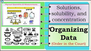 Science 7  Organizing Data  Order in the Court [upl. by Irbua]