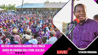 LIVE 🔴 MKUTANO WA HADHARA WA CHAMA CHA ACT WAZALENDO UWANJA MAGOMENI KWA AYUBA ACT JUSSA OMO [upl. by Meit]