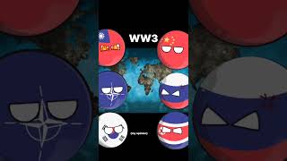 Ww1 ww2 ww3 ww4 ww5 countryballs countries geo shortsmapper3000war [upl. by Seften]