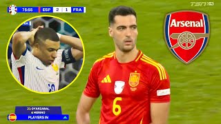 Mikel Merino vs France  EURO 2024  WELCOME TO ARSENAL [upl. by Durarte]