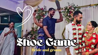 The shoe Game  Kerala Wedding  Aparna amp Anuraj  weddinggame keralawedding anakhaajith [upl. by Ayhtin]