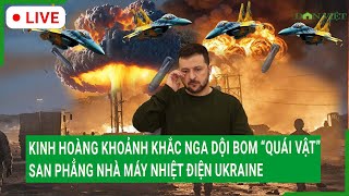 Trực tiếp Kinh hoàng khoảnh khắc Nga dội bom “quái vật” san phẳng nhà máy nhiệt điện Ukraine [upl. by Ennaylloh583]