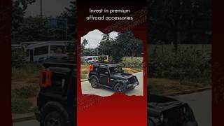 Full roof carrier for Thar 3 Door  Prad4x4™ [upl. by Sehcaep]