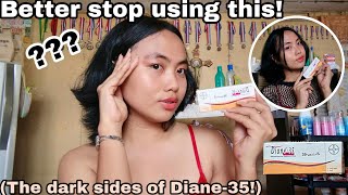 ESSENTIAL THINGS YOU NEED TO KNOW ABOUT DIANE35 FOR YOUR HRT Positive and negative points😯 [upl. by Siana191]