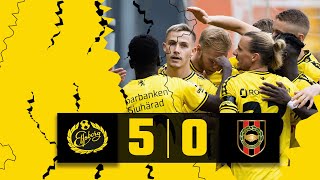 Höjdpunkter IF Elfsborg  Brommapojkarna 50 [upl. by Aileno]