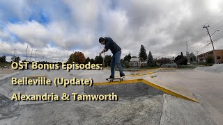 Ontario Skatepark Tour Bonus Episode Belleville Update Alexandria amp Tamworth OntarioSkateparkTour [upl. by Gabor227]