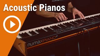 NUMA X PIANO Sound Demo 01  Acoustic Pianos [upl. by Pruter65]