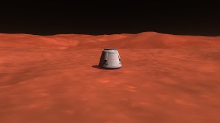 NASASpaceX Red Dragon Mars Concept in KSP [upl. by Rayburn]