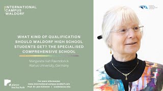 What kind of qualification should Waldorf high school students get [upl. by Inek490]