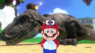 Super Mario Odyssey Movie Walkthrough Part 18  Completing the Cascade Kingdom [upl. by Faux448]