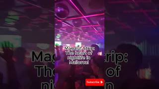 Epic Nightlife on the magalufstrip magaluf mallorca majorca visitspain balearicislands party [upl. by Quinta]