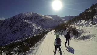 BOROVETS Ski resort Piste Markudjik 1 [upl. by Nired823]