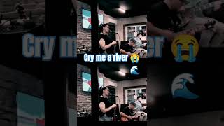 Cry Me a river 😭coversongs justintimberlake livemusic [upl. by Enelrae]