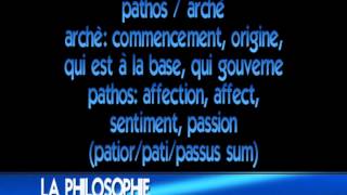 PHILOSOPHONS 2 La philosophie 1ère PARTIE [upl. by Sitnalta]