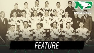 Celebrating the 195859 Hockey Championship Team  Feature  UND Athletics  101818 [upl. by Rivera]