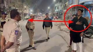 P SHIVA CHANDRA NE VEHICLE CHECKING KIYA SANTOSH NAGAR POLICE STATION LIMITS MEIN SHO [upl. by Annadal]