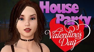 ALONE WITH VICKIE  Vickie Vixen Valentine Good Ending  House Party [upl. by Aninahs396]