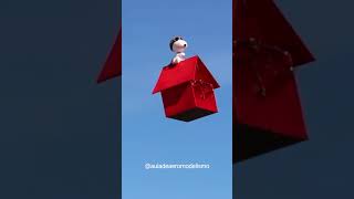 Snoopy vs the Red Baron snoopy charliebrown rcplane aeromodelismo [upl. by Leaw229]