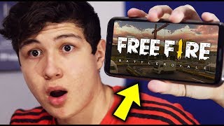 JUEGO FREE FIRE Y GANO MI PRIMERA PARTIDA EPICO FREE FIRE BATTLE ROYALE [upl. by Lerraj]