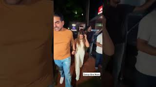 arbaazkhan with shaurakhan at bandra for dinner bollywood [upl. by Eellek]