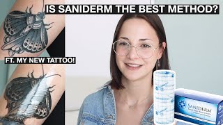 How does Saniderm work Tattoo Healing 101  Tattoo Talk Show [upl. by Thisbee587]